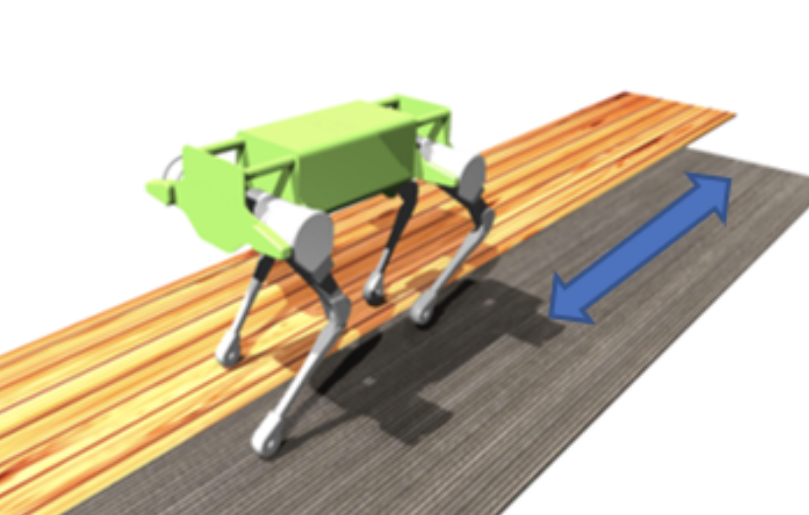Learning a Contact-Adaptive Controller for Robust, Efficient Legged Locomotion